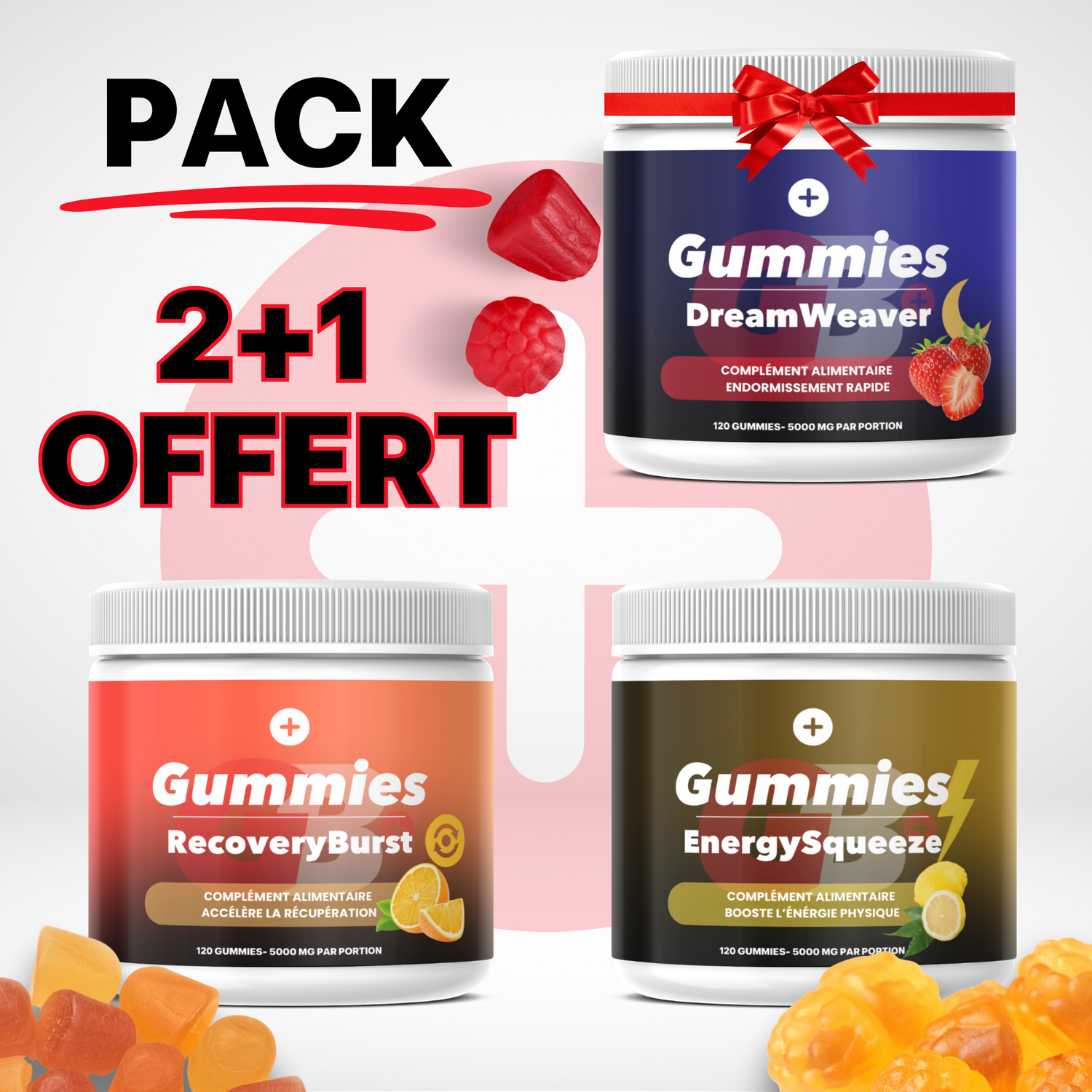 PACK 2+1 OFFERT